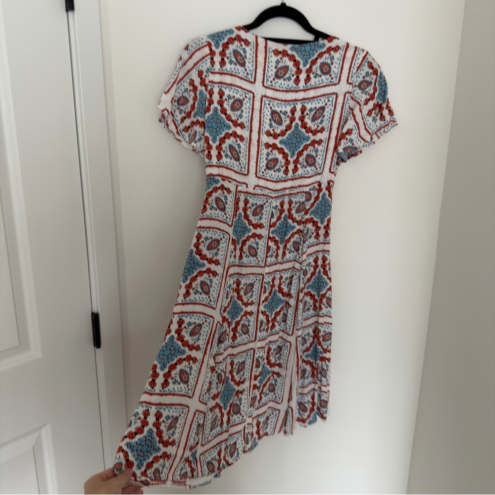 Anthropologie Maeve Preslin Multicolor Knee Length Dress Size 2 Women’s - Picture 8 of 10